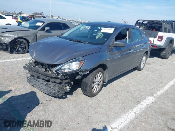 2018 Nissan Sentra SV with VIN 3N1AB7AP9JL652755, listed as a IAAI auction lot 41871955 with 97,217 mi miles and . Bid and sale history available at DreamBid. Image 2.