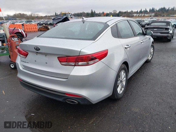 2017 Kia Optima LX with VIN KNAGT4L3XH5162197, listed as a IAAI auction lot 41754002 with 77,141 mi miles. Bid and sale history available at carsss.com. Image 4.