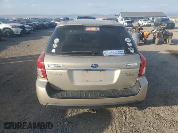 2009 Subaru Outback Ltd with VIN 4S4BP66C697320867, listed as a Copart auction lot 75461904 with 174,457 mi miles and Clean Title. Bid and sale history available at carsss.com. Image 6.