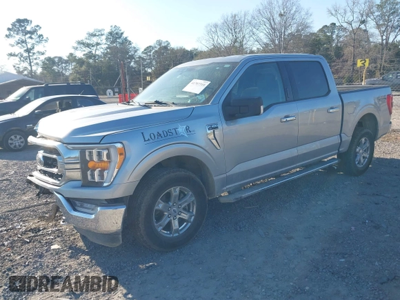 2021 Ford F-150 XL with VIN 1FTFW1E58MFA73753, listed as a IAAI auction lot 41707310 with 138,450 mi miles. Bid and sale history available at carsss.com. Image 17.