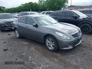 2015 Infiniti Q40 with VIN JN1CV6AR8FM521230, listed as a IAAI auction lot 42191081 with 109,536 mi miles and . Bid and sale history available at DreamBid. Image 1.