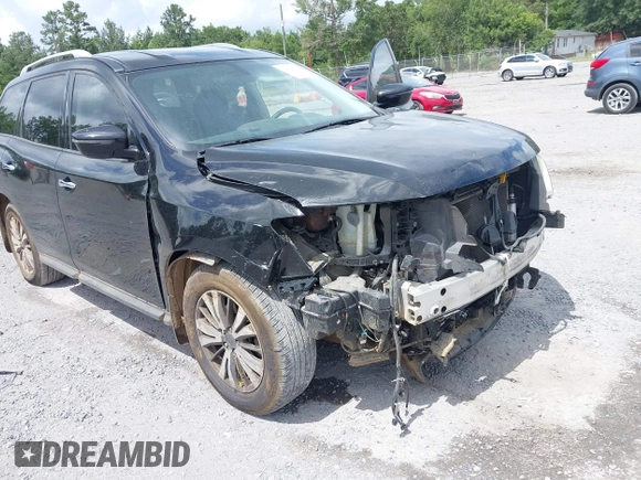 2018 Nissan Pathfinder SV with VIN 5N1DR2MN1JC677997, listed as a IAAI auction lot 42616602 with 181,529 mi miles and . Bid and sale history available at DreamBid. Image 6.