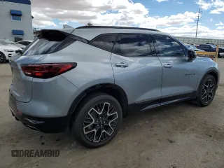 2023 Chevrolet Blazer RS with VIN 3GNKBKRS9PS222081, listed as a Copart auction lot 48617805 with 52,079 mi miles and Salvage title. Bid and sale history available at DreamBid. Image 3.