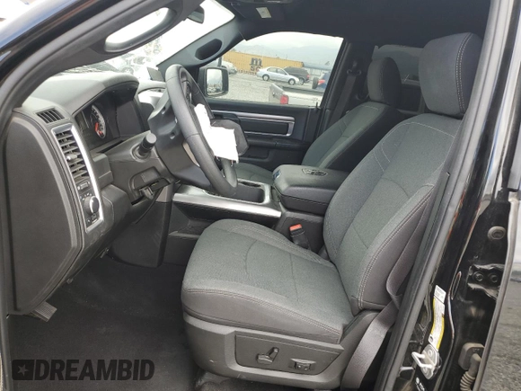 2023 Ram 1500 Warlock z VIN 1C6RR7GG5PS520287, wystawiony jako Copart lot #54423575 z przebiegiem 38 542 mil mil oraz Szkoda całkowita • Salvage title. Historia ofert i sprzedaży dostępna na DreamBid. Obrazek 7.