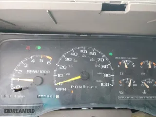 1996 Chevrolet Tahoe with VIN 1GNEK13R9TJ335411, listed as a Copart auction lot 87663725 with 111,802 mi miles and Salvage Title. Bid and sale history available at carsss.com. Image 9.