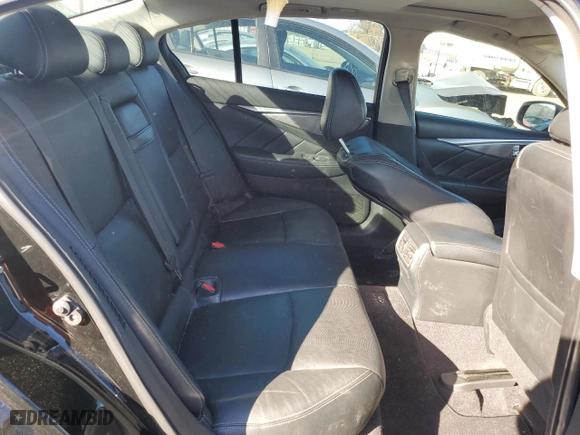 2014 Infiniti Q50 Hybrid Sport with VIN JN1AV7ARXEM702275, listed as a Copart auction lot 83881904 with 169,688 mi miles and Salvage Title. Bid and sale history available at carsss.com. Image 10.