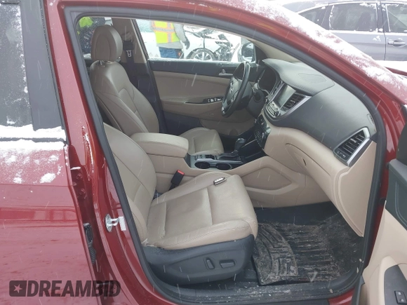 2018 Hyundai Tucson SEL with VIN KM8J3CA4XJU774261, listed as a IAAI auction lot 41628142 with 60,858 mi miles and . Bid and sale history available at DreamBid. Image 5.
