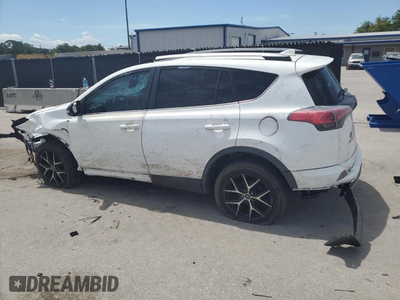2017 Toyota RAV4 SE with VIN 2T3NFREV2HW341033, listed as a Copart auction lot 62550325 with 75,867 mi miles and Salvage title. Bid and sale history available at DreamBid. Image 2.