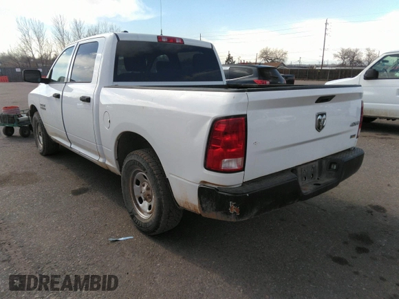 2016 Ram 1500 Express with VIN 1C6RR7KG7GS356211, listed as a IAAI auction lot 41525226 with 53,545 mi miles and . Bid and sale history available at DreamBid. Image 3.