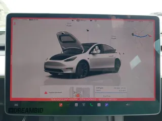 2022 Tesla Model Y Long Range with VIN 7SAYGDEE2NF403354, listed as a IAAI auction lot 41986216 with 53,177 mi miles and . Bid and sale history available at DreamBid. Image 17.