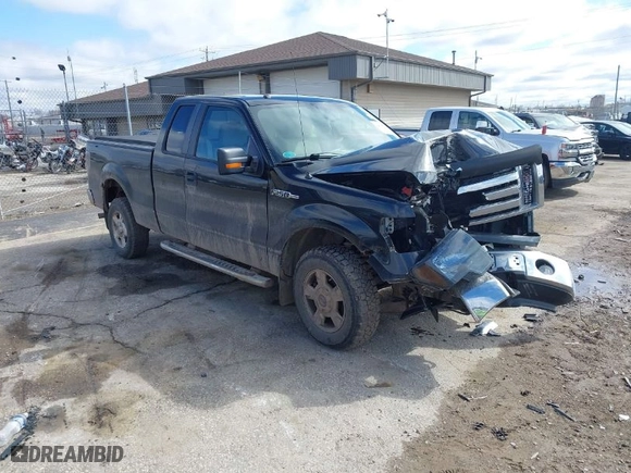 2010 Ford F-150 XL with VIN 1FTEX1E81AFD85282, listed as a IAAI auction lot 42028510 with 1 mi miles. Bid and sale history available at carsss.com. Image 1.