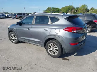 2016 Hyundai Tucson SE with VIN KM8J33A44GU209299, listed as a IAAI auction lot 41793611 with 42,417 mi miles. Bid and sale history available at carsss.com. Image 3.