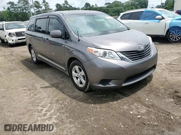 2014 Toyota Sienna LE AAS with VIN 5TDKK3DCXES491979, listed as a Copart auction lot 58493005 with 165,975 mi miles and Salvage title. Bid and sale history available at DreamBid. Image 15.