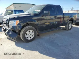 2012 Ford F-150 XL with VIN 1FTEX1EM8CKD95153, listed as a Copart auction lot 47651185 with 118,007 mi miles and Salvage Title. Bid and sale history available at carsss.com. Image 1.