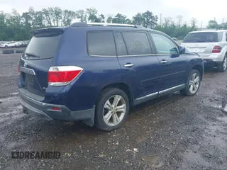 2012 Toyota Highlander Limited with VIN 5TDDK3EH9CS157524, listed as a IAAI auction lot 42340448 with Not provided miles and . Bid and sale history available at DreamBid. Image 4.