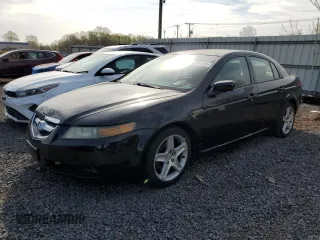 2004 Acura TL with VIN 19UUA66254A021762, listed as a Copart auction lot 53991455 with 143,689 mi miles and Clean Title. Bid and sale history available at carsss.com. Image 1.