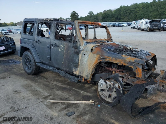 2018 Jeep Wrangler JK Unlimited Rubicon Recon with VIN 1C4BJWFG2JL860625, listed as a Copart auction lot 71675124 with 0 mi miles and Salvage Title. Bid and sale history available at carsss.com. Image 4.