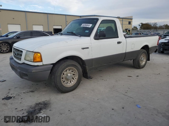 2003 Ford Ranger XL Fleet with VIN 1FTYR10E43PA46677, listed as a Copart auction lot 84056844 with 217,514 mi miles and Clean Title. Bid and sale history available at carsss.com. Image 1.