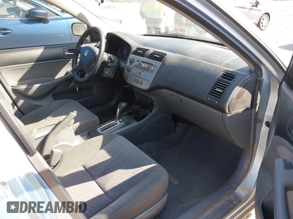 2004 Honda Civic with VIN JHMES96604S003263, listed as a IAAI auction lot 42085409 with 147,153 mi miles. Bid and sale history available at carsss.com. Image 5.