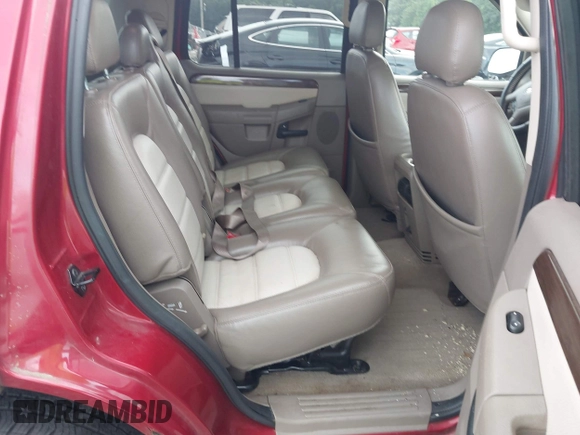 2005 Ford Explorer Eddie Bauer with VIN 1FMZU74E85UA96482, listed as a IAAI auction lot 42612997 with 184,911 mi miles and . Bid and sale history available at DreamBid. Image 8.