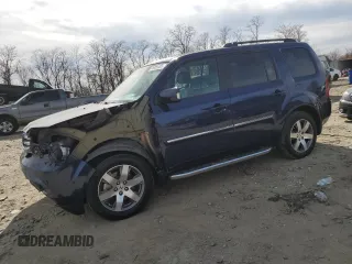 2015 Honda Pilot Touring with VIN 5FNYF4H99FB013531, listed as a Copart auction lot 49855805 with 129,872 mi miles and Salvage Title. Bid and sale history available at carsss.com. Image 1.