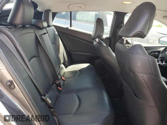 2022 Toyota Prius L Eco with VIN JTDKAMFU3N3155879, listed as a Copart auction lot 57252135 with 45,370 mi miles and Salvage title. Bid and sale history available at DreamBid. Image 10.