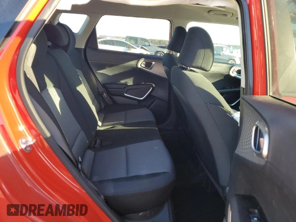 2024 Kia Soul S with VIN KNDJ23AU2R7223291, listed as a Copart auction lot 43228485 with 22,274 mi miles and Salvage Title. Bid and sale history available at DreamBid. Image 10.