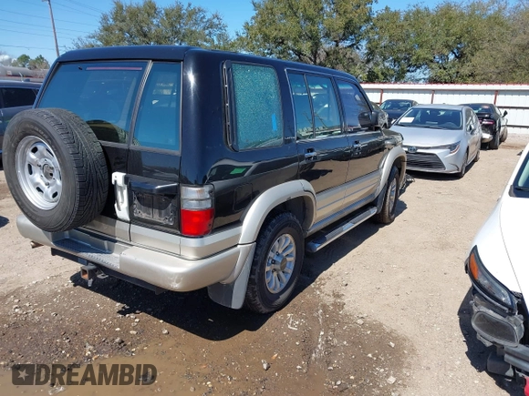 2002 Isuzu Trooper S with VIN JACDS58X227J00202, listed as a IAAI auction lot 41717506 with 164,206 mi miles and . Bid and sale history available at DreamBid. Image 4.