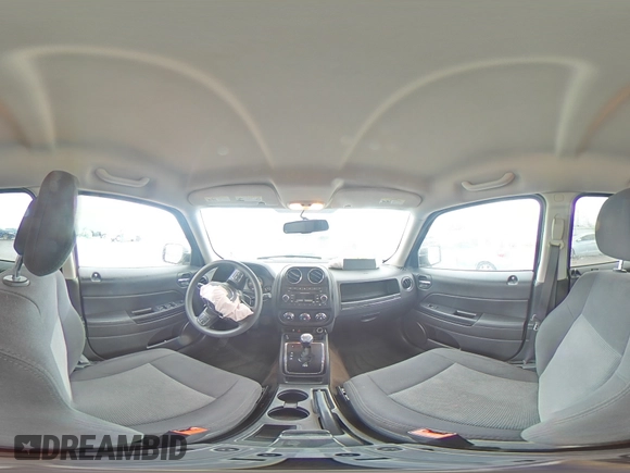 2017 Jeep Patriot Sport SE with VIN 1C4NJPBA4HD211370, listed as a Copart auction lot 45222815 with 50,931 mi miles and Salvage Title. Bid and sale history available at carsss.com. Image 16.