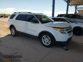 2014 Ford Explorer XLT with VIN 1FM5K7D87EGC48281, listed as a Copart auction lot 59076805 with 155,617 mi miles and Salvage title. Bid and sale history available at DreamBid. Image 4.