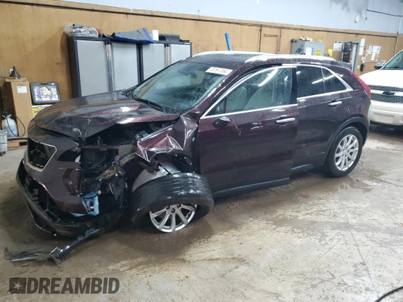2021 Cadillac XT4 AWD Luxury with VIN 1GYFZBR43MF000217, listed as a Copart auction lot 78197354 with 40,009 mi miles and Non Repairable. Bid and sale history available at DreamBid. Image 1.