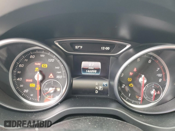 2017 Mercedes-Benz CLA with VIN WDDSJ4GBXHN493923, listed as a Copart auction lot 52911215 with 146,898 mi miles and Clean Title. Bid and sale history available at carsss.com. Image 9.
