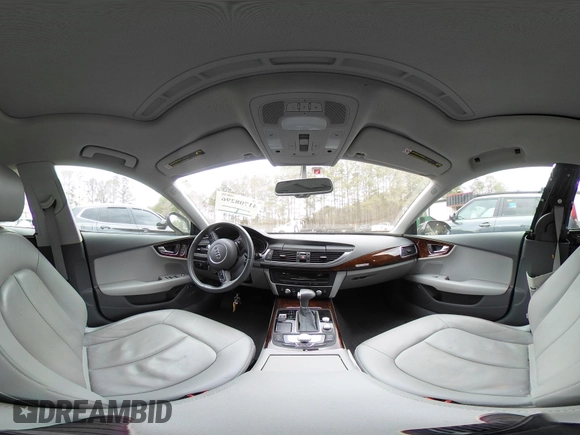2015 Audi A7 3.0 TDI Premium Plus with VIN WAUWMAFC4FN034666, listed as a IAAI auction lot 41708296 with 101,744 mi miles. Bid and sale history available at carsss.com. Image 19.