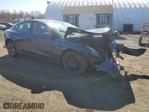 2023 Tesla Model 3 с VIN 5YJ3E1EA9PF569611, выставлен на аукционе Copart как лот 53148505 с пробегом 60 379 миль миль и Списание • Salvage title. История ставок и продаж доступна на DreamBid. Изображение 4.