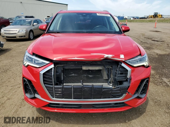 2020 Audi Q3 S line Premium Plus z VIN WA1EECF34L1094158, wystawiony jako Copart lot #64655465 z przebiegiem 93 101 mil mil oraz Czysty tytuł • Clean title. Historia ofert i sprzedaży dostępna na DreamBid. Obrazek 5.