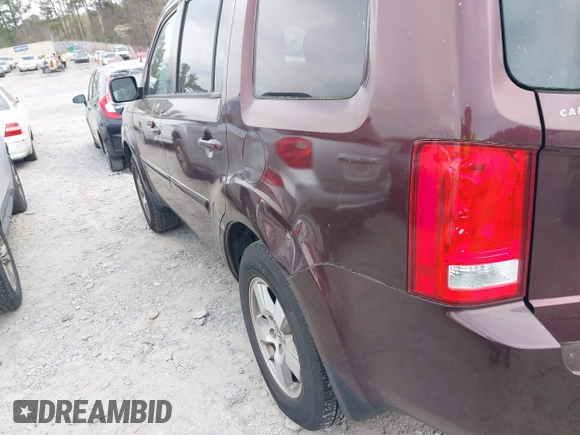 2011 Honda Pilot EX-L with VIN 5FNYF3H61BB050776, listed as a IAAI auction lot 41934621 with 172,424 mi miles and . Bid and sale history available at DreamBid. Image 6.