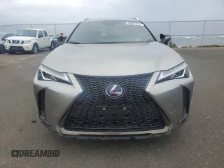 2022 Lexus UX 250h F Sport with VIN JTHR9JBH6N2054435, listed as a Copart auction lot 45687975 with 12,615 mi miles and Clean Title. Bid and sale history available at DreamBid. Image 5.
