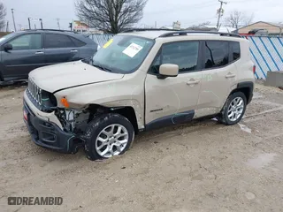 2015 Jeep Renegade Latitude with VIN ZACCJBBT1FPB88172, listed as a IAAI auction lot 41712755 with 156,277 mi miles. Bid and sale history available at carsss.com. Image 22.