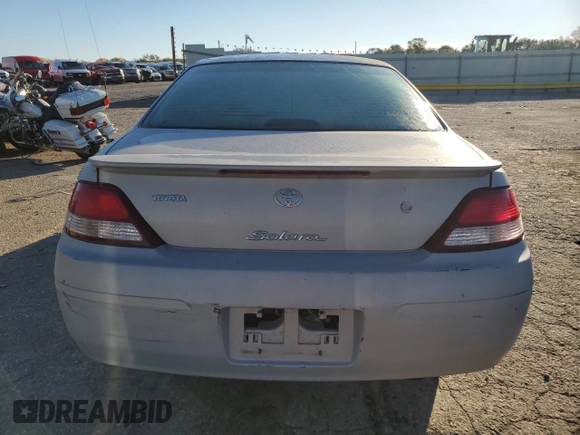2000 Toyota Solara SE with VIN 2T1CG22P3YC379964, listed as a Copart auction lot 77624434 with 161,899 mi miles and Salvage Title. Bid and sale history available at carsss.com. Image 6.