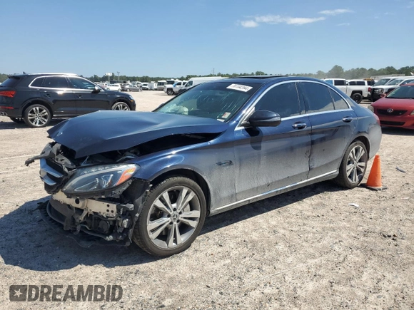 2018 Mercedes-Benz C 350e with VIN 55SWF4HB4JU262496, listed as a Copart auction lot 70704394 with 99,518 mi miles and Clean title. Bid and sale history available at DreamBid. Image 1.