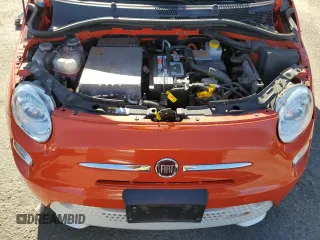 2015 FIAT 500e with VIN 3C3CFFGE0FT672771, listed as a Copart auction lot 46716455 with 45,088 mi miles and Salvage Title. Bid and sale history available at carsss.com. Image 11.