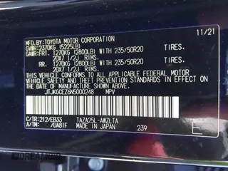 2022 Lexus NX with VIN JTJKGCEZ6N5000248, listed as a IAAI auction lot 41828318 with 23,100 mi miles. Bid and sale history available at carsss.com. Image 9.