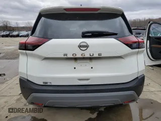 2023 Nissan Rogue S with VIN 5N1BT3AA7PC843755, listed as a Copart auction lot 47967785 with 44,277 mi miles and Salvage title. Bid and sale history available at DreamBid. Image 6.