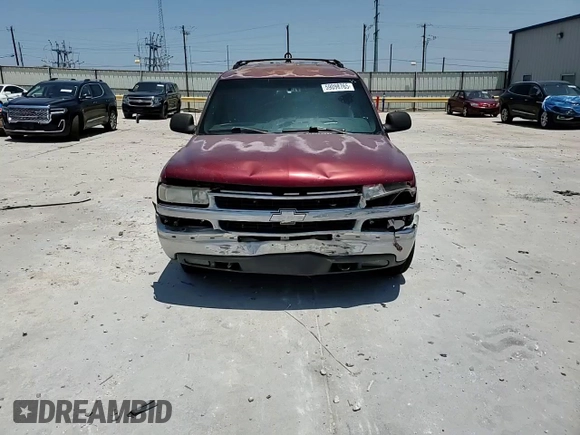 2002 Chevrolet Tahoe LS with VIN 1GNEC13Z82R287588, listed as a Copart auction lot 59098765 with 289,133 mi miles and Salvage title. Bid and sale history available at DreamBid. Image 14.