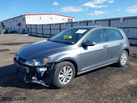 2015 Volkswagen Golf TSI SEL with VIN 3VW217AU1FM095204, listed as a IAAI auction lot 41970297 with 96,338 mi miles. Bid and sale history available at carsss.com. Image 17.