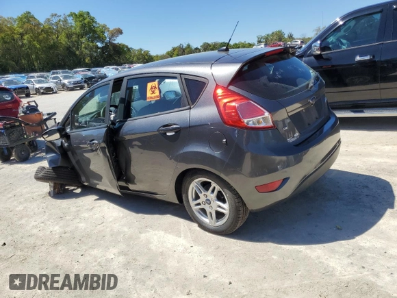 2019 Ford Fiesta SE with VIN 3FADP4EJ4KM130875, listed as a Copart auction lot 50046635 with 38,100 mi miles and Non Repairable. Bid and sale history available at DreamBid. Image 2.