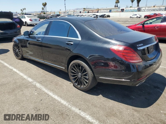 2017 Mercedes-Benz S 550 with VIN WDDUG8CB2HA308176, listed as a Copart auction lot 65225694 with Not Provided miles and Salvage Title. Bid and sale history available at carsss.com. Image 2.