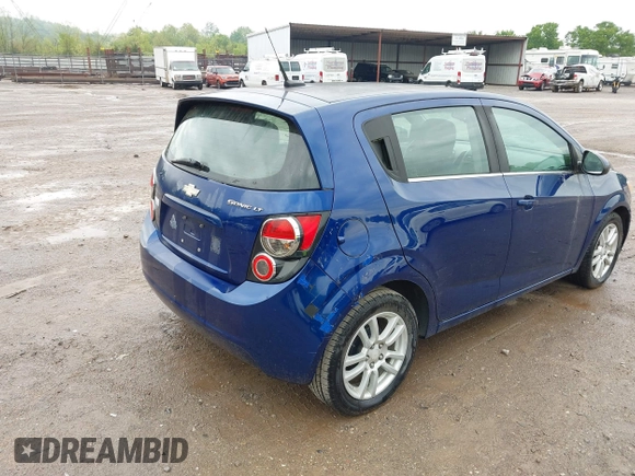 2013 Chevrolet Sonic LT with VIN 1G1JC6SH0D4196613, listed as a IAAI auction lot 42032791 with 175,316 mi miles. Bid and sale history available at carsss.com. Image 6.