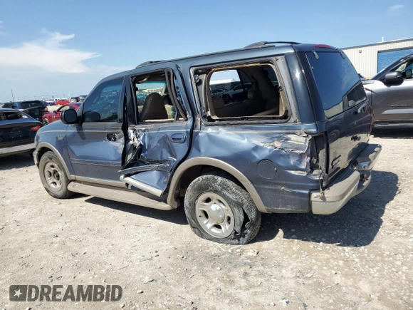 2001 Ford Expedition Eddie Bauer with VIN 1FMRU17L41LA95384, listed as a Copart auction lot 65800784 with Not provided miles and Salvage title. Bid and sale history available at DreamBid. Image 2.