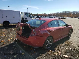 2019 Subaru Impreza Sport with VIN 4S3GKAM6XK3621941, listed as a Copart auction lot 65932892 with 92,275 mi miles. Bid and sale history available at carsss.com. Image 4.